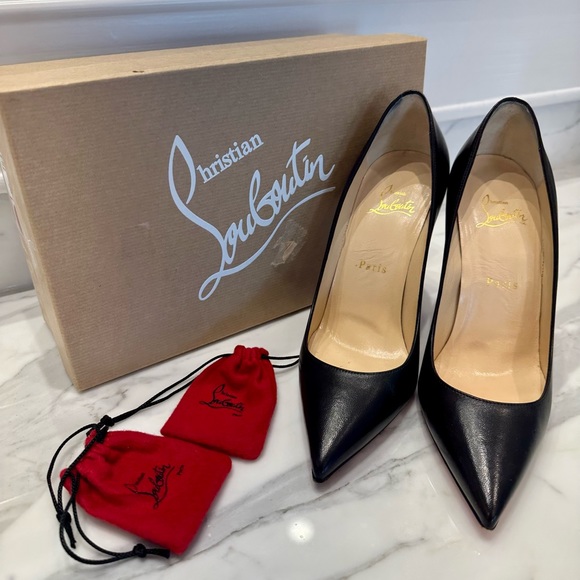 Christian Louboutin Shoes - Christian Louboutin Décolleté 554 100 Napa Shiny leather